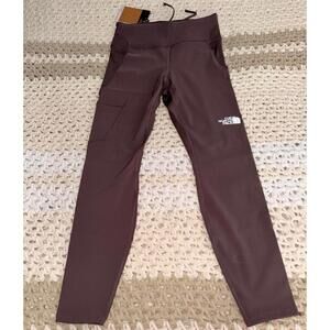 The North Face Women's Brown Leggings with Side Pocket